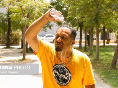 تداوم هوای گرم : افزایش ابر و بارش پراکنده در برخی مناطق