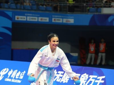 سارا بهمنیار نخستین طلای کاروان ایران را در بازیهای جهانی چین کسب کرد
