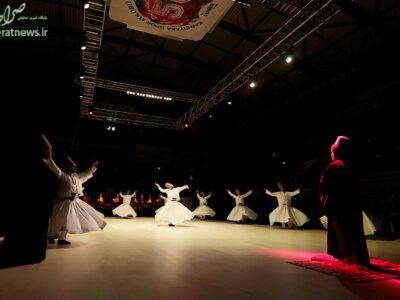 اجرای زنده «ساربان» گروه شمس با شعر مولانا و رقص سماع