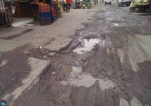 آسفالت فرسوده و سرعتگیرهای غیراستاندارد ؛ بحران خاموش معابر شهر رشت